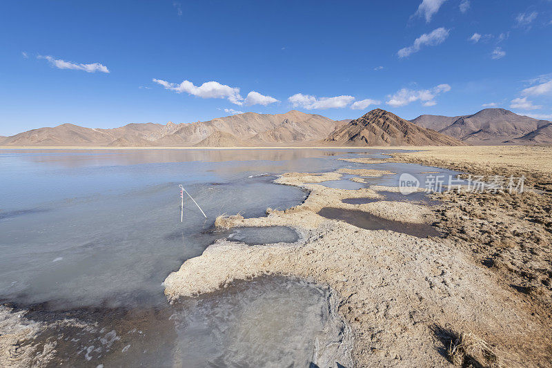 青海的风景stock photo